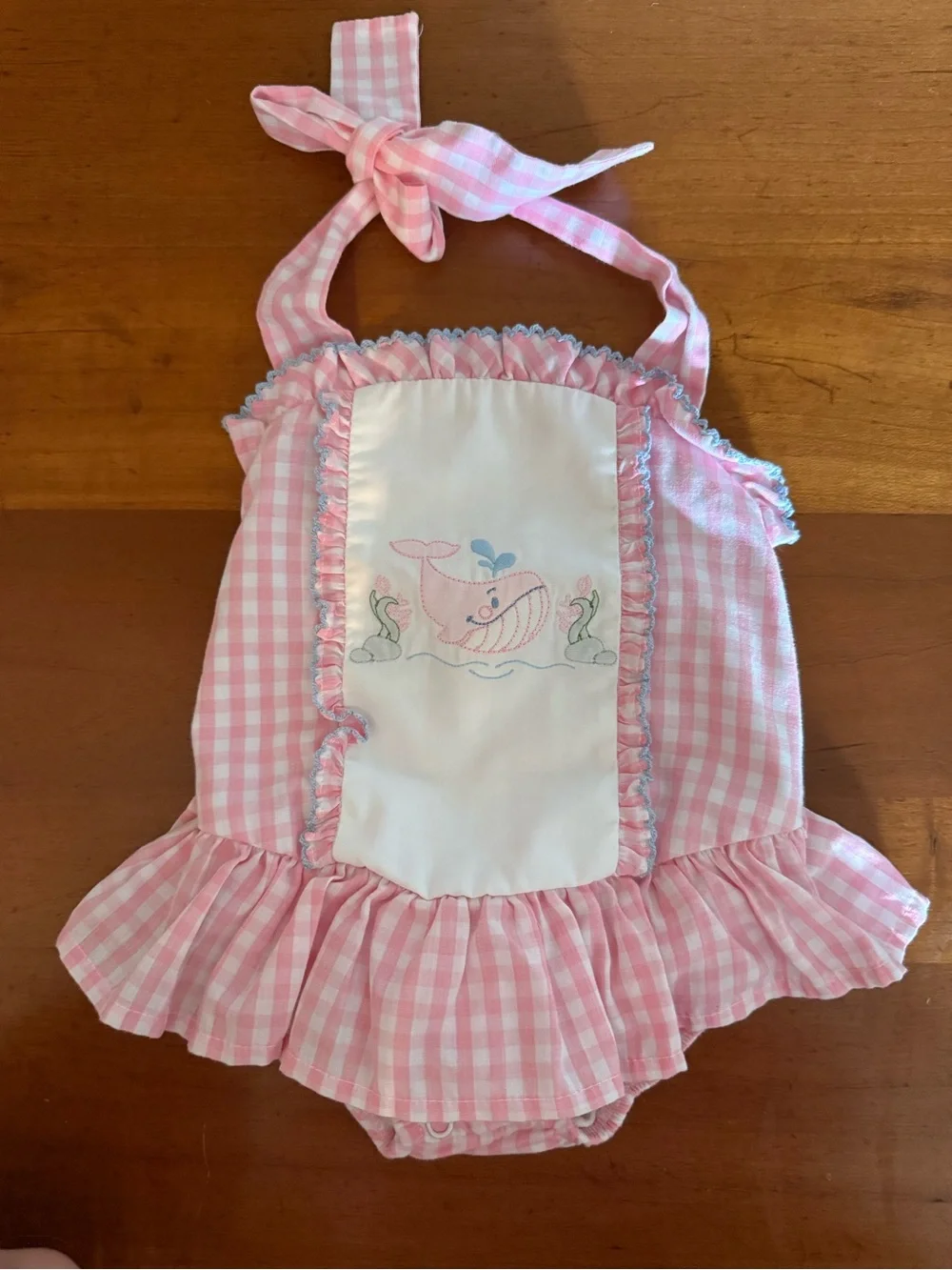 Bailey Boys whale sunsuit
